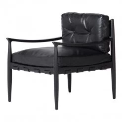 Moe's Living Room Turner Leather Chair