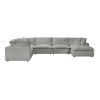 TOV Living Room Cali Modular 7 Piece Large Chaise Sectional