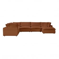 TOV Living Room Cali Modular 7 Piece Large Chaise Sectional