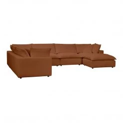TOV Living Room Cali Modular 7 Piece Large Chaise Sectional