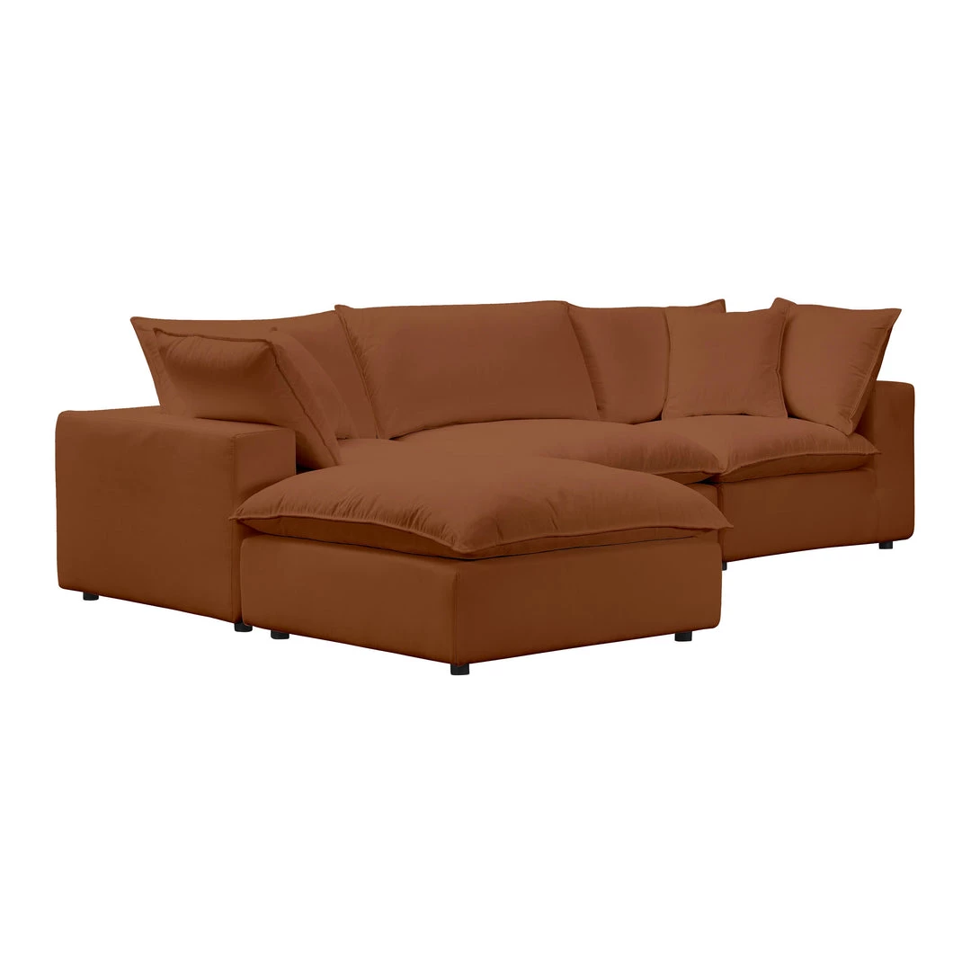 TOV Cali Modular 4 Piece Sectional