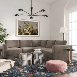 TOV Living Room Willow Modular L Sectional