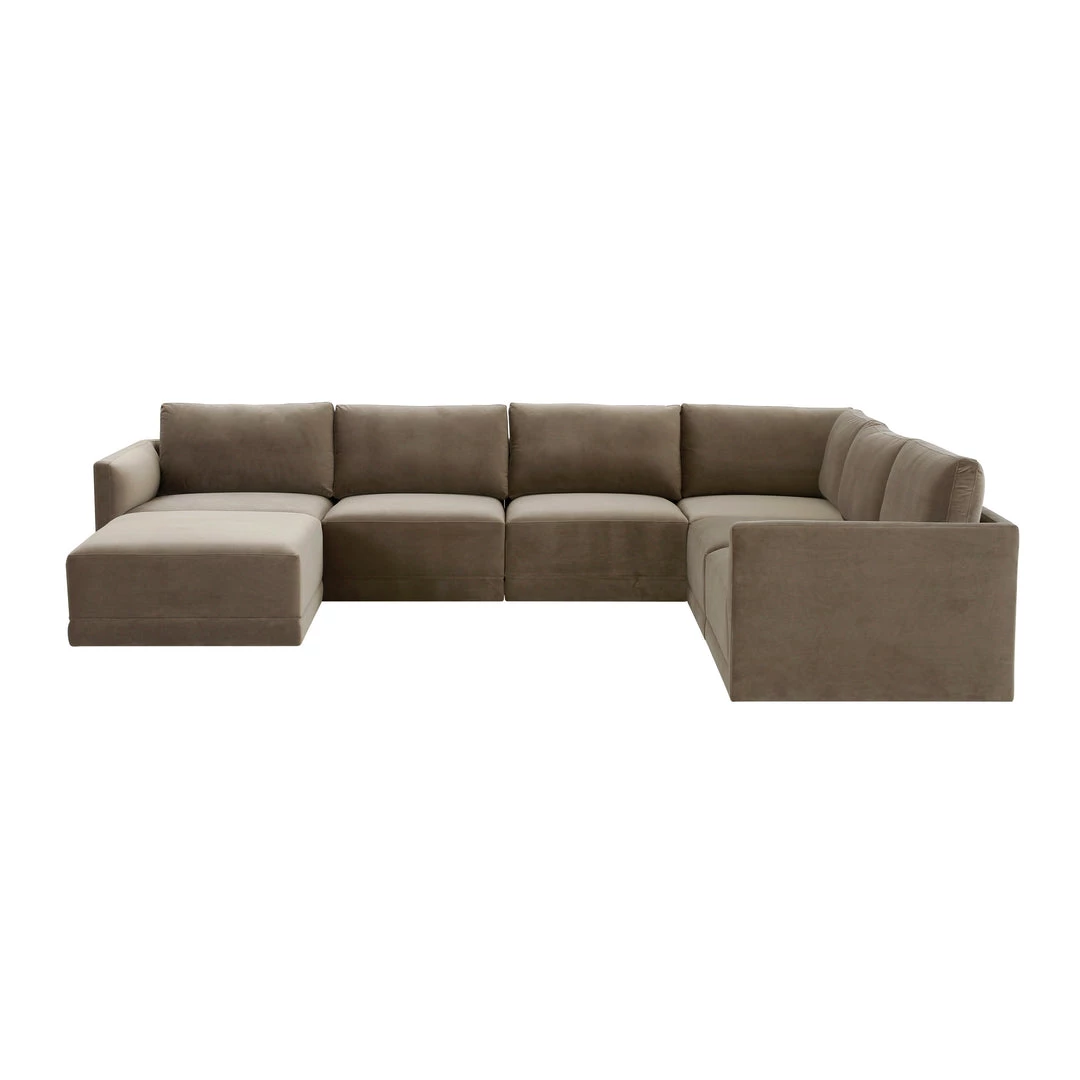 TOV Willow Modular Large Chaise Sectional