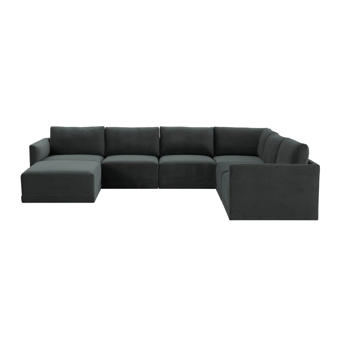 TOV Willow Modular Large Chaise Sectional