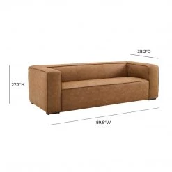 TOV Aurora Brown Sofa