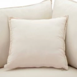 TOV Living Room Cali Natural Wicker Outdoor Modular Sofa