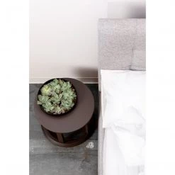 Moe's Bedroom Belle Storage Bed King Light Grey Fabric