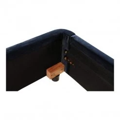 Moe's Samara King Bed Velvet Bedroom