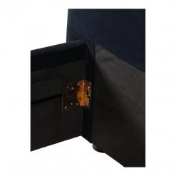 Moe's Samara King Bed Velvet Bedroom