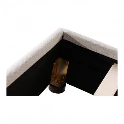 Moe's Luzon Bed Light Grey Bedroom