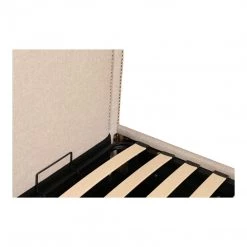 Moe's Kenzo Storage Bed Ecru