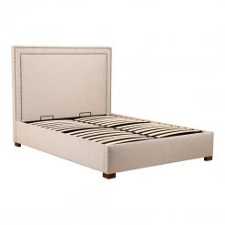 Moe's Kenzo Storage Bed Ecru
