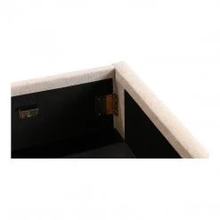 Moe's Kenzo Storage Bed Ecru