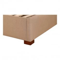 Moe's Zale Bed Oatmeal Bedroom