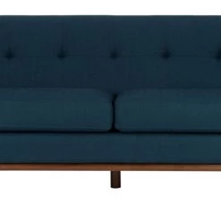 Safavieh Living Room Opal Linen Tufted Sofa