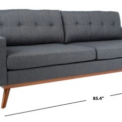 Safavieh Gneiss Modern Linen Sofa