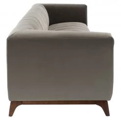 Safavieh Living Room Dixie Channel Tufted Sofa