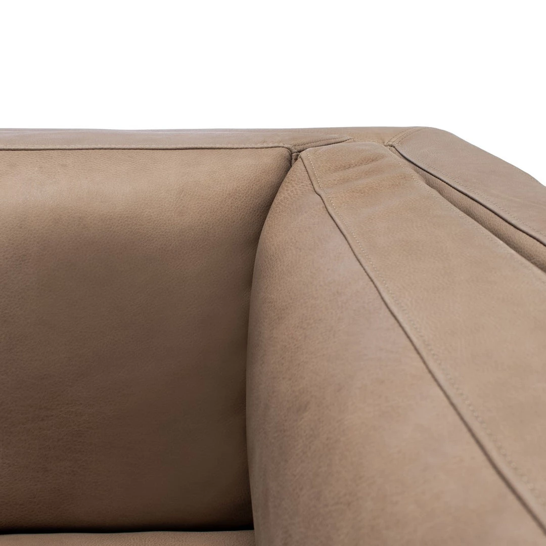 Safavieh Bernadette Leather Sofa Living Room