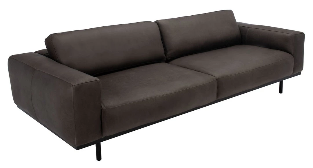 Safavieh Living Room Elyssa Leather Sofa
