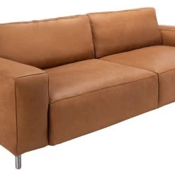 Safavieh Roderigo Leather Sofa Living Room