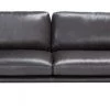Safavieh Harriet Leather Sofa By Hollywood Glam Living Room