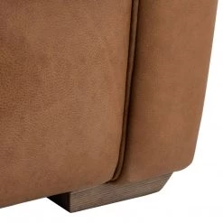 Safavieh Andres Leather Chesterfield Sofa Living Room