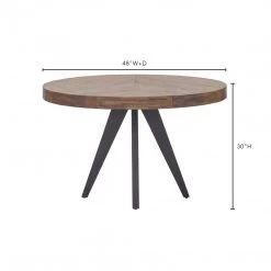 Moe's Dining Room Parq Round Dining Table