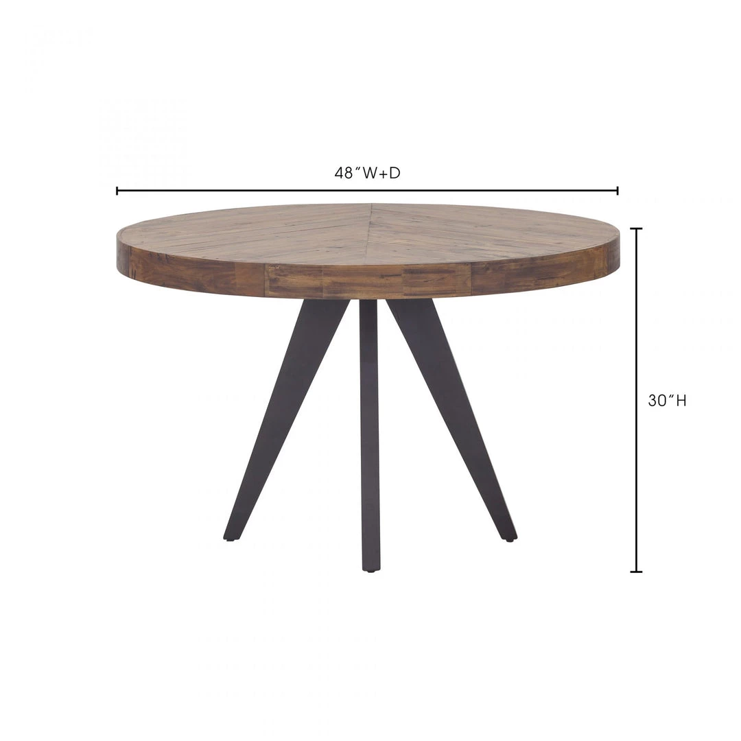 Moe's Dining Room Parq Round Dining Table