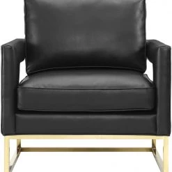 TOV Living Room Avery Leather Chair