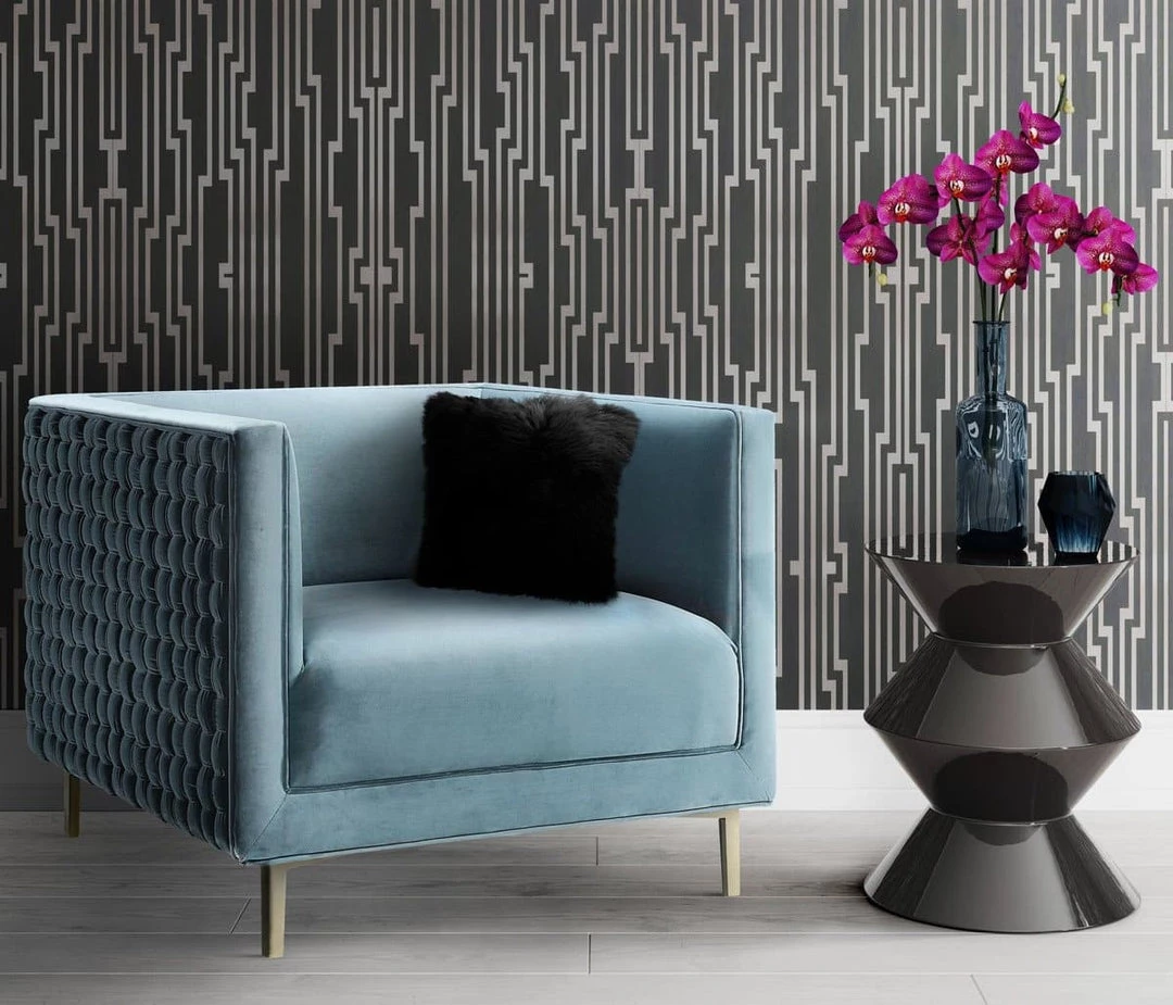 TOV Living Room Sal Woven Chair