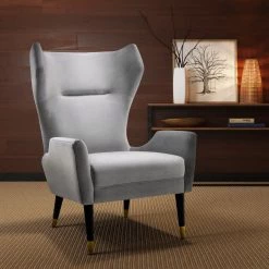 TOV Logan Velvet Chair