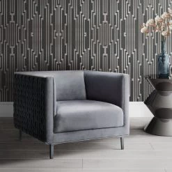 TOV Living Room Sal Woven Chair