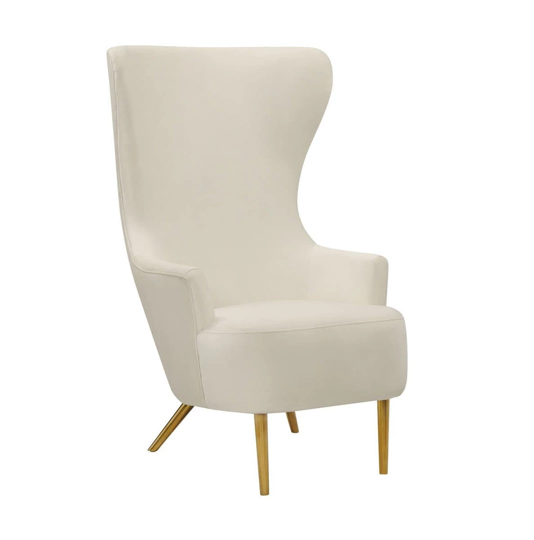 TOV Julia Wingback Accent Chair Living Room