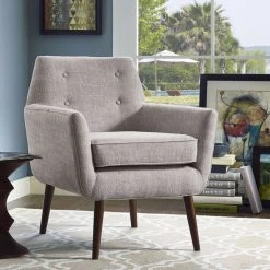TOV Clyde Linen Chair