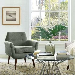 TOV Clyde Linen Chair