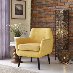 TOV Clyde Linen Chair