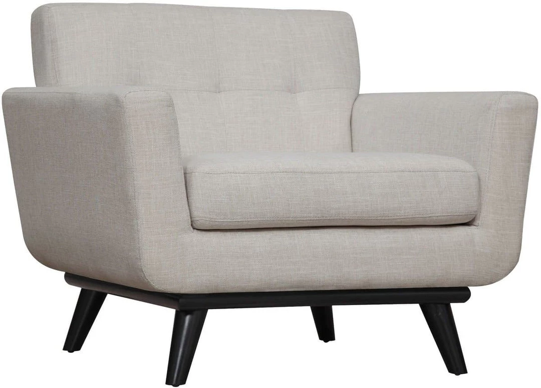 TOV Living Room James Linen Chair