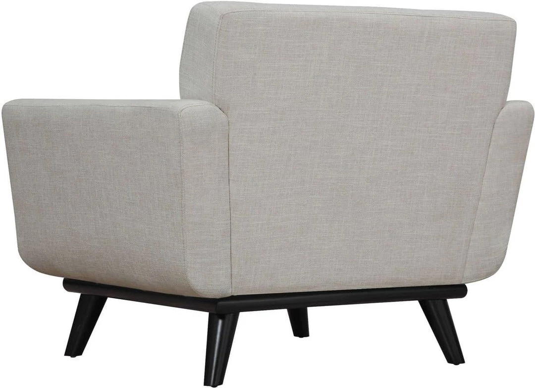 TOV Living Room James Linen Chair