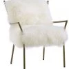 TOV Lena Sheepskin Chair Living Room