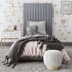 TOV Arabelle Velvet Bed