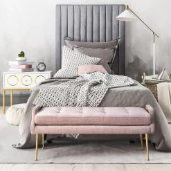 TOV Arabelle Velvet Bed