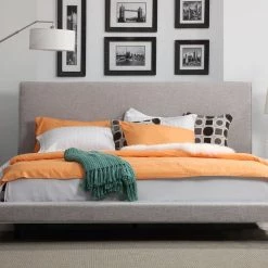 TOV Nixon Linen Bed Bedroom