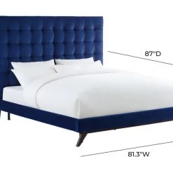 TOV Eden Velvet Bed