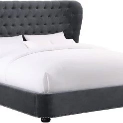 TOV Bedroom Finley Velvet Bed