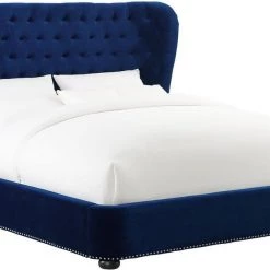 TOV Bedroom Finley Velvet Bed