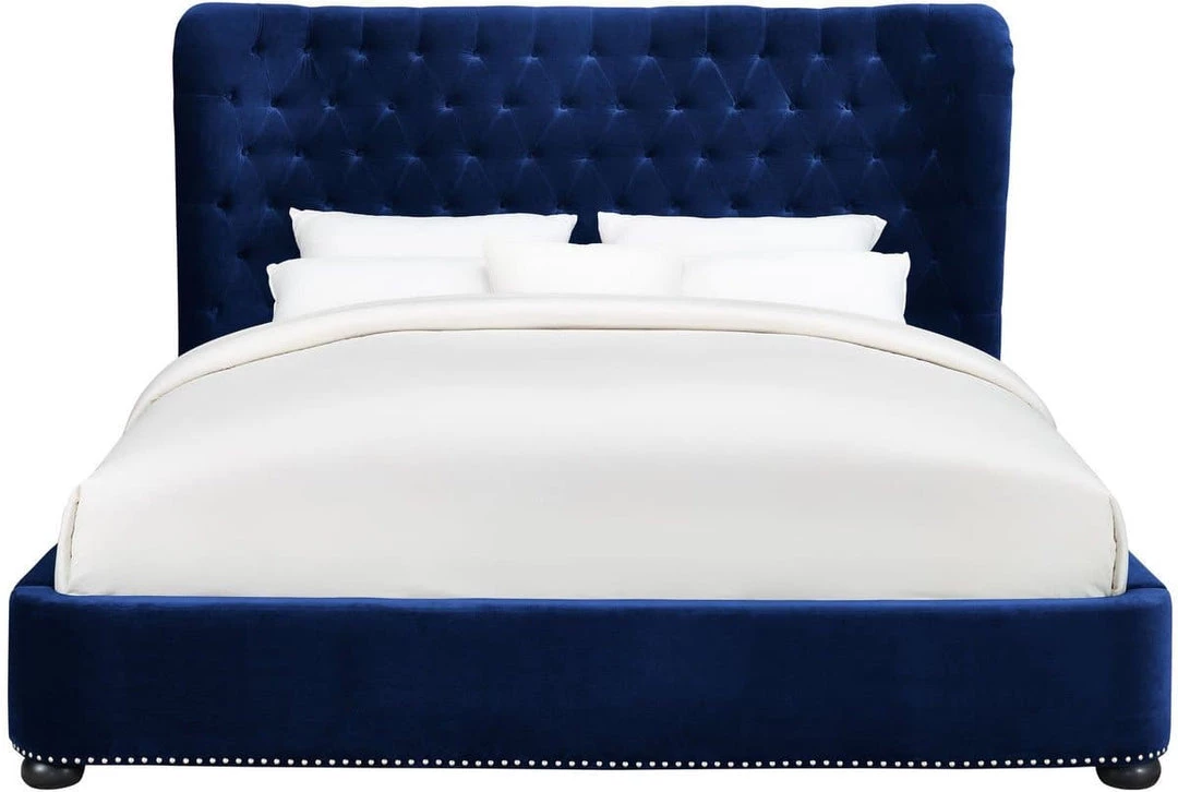 TOV Bedroom Finley Velvet Bed