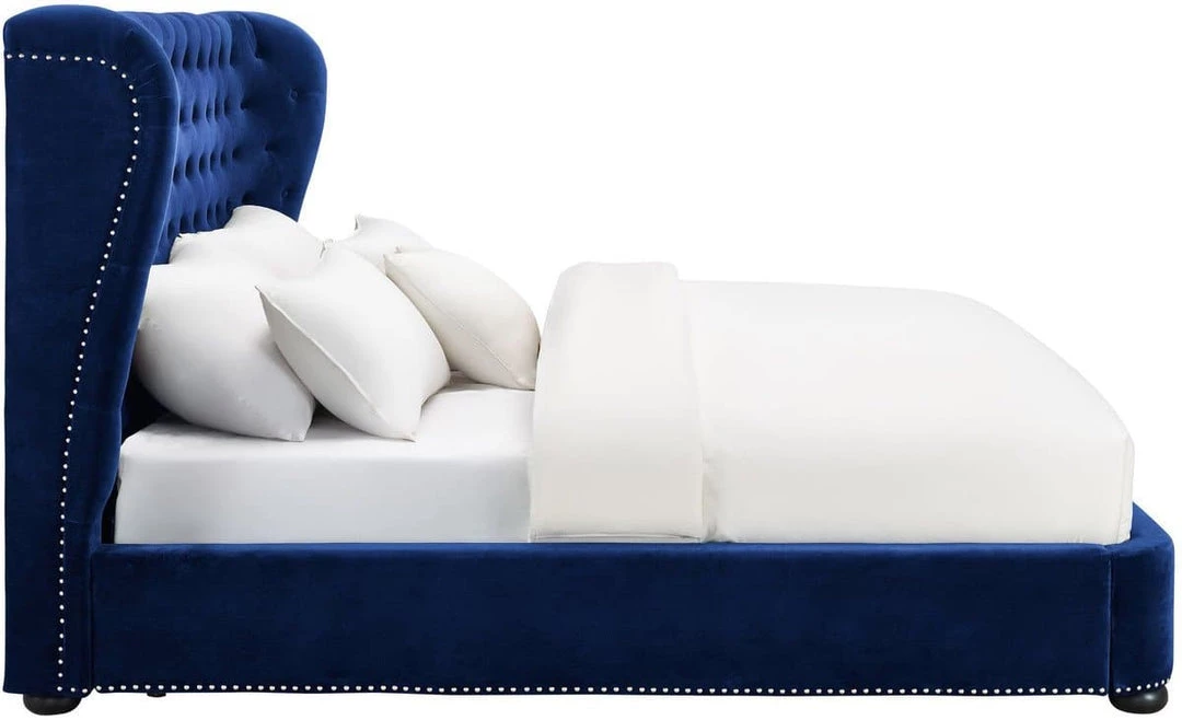 TOV Bedroom Finley Velvet Bed
