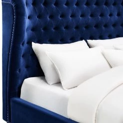 TOV Bedroom Finley Velvet Bed