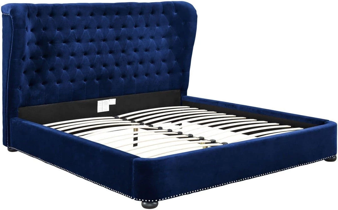 TOV Bedroom Finley Velvet Bed