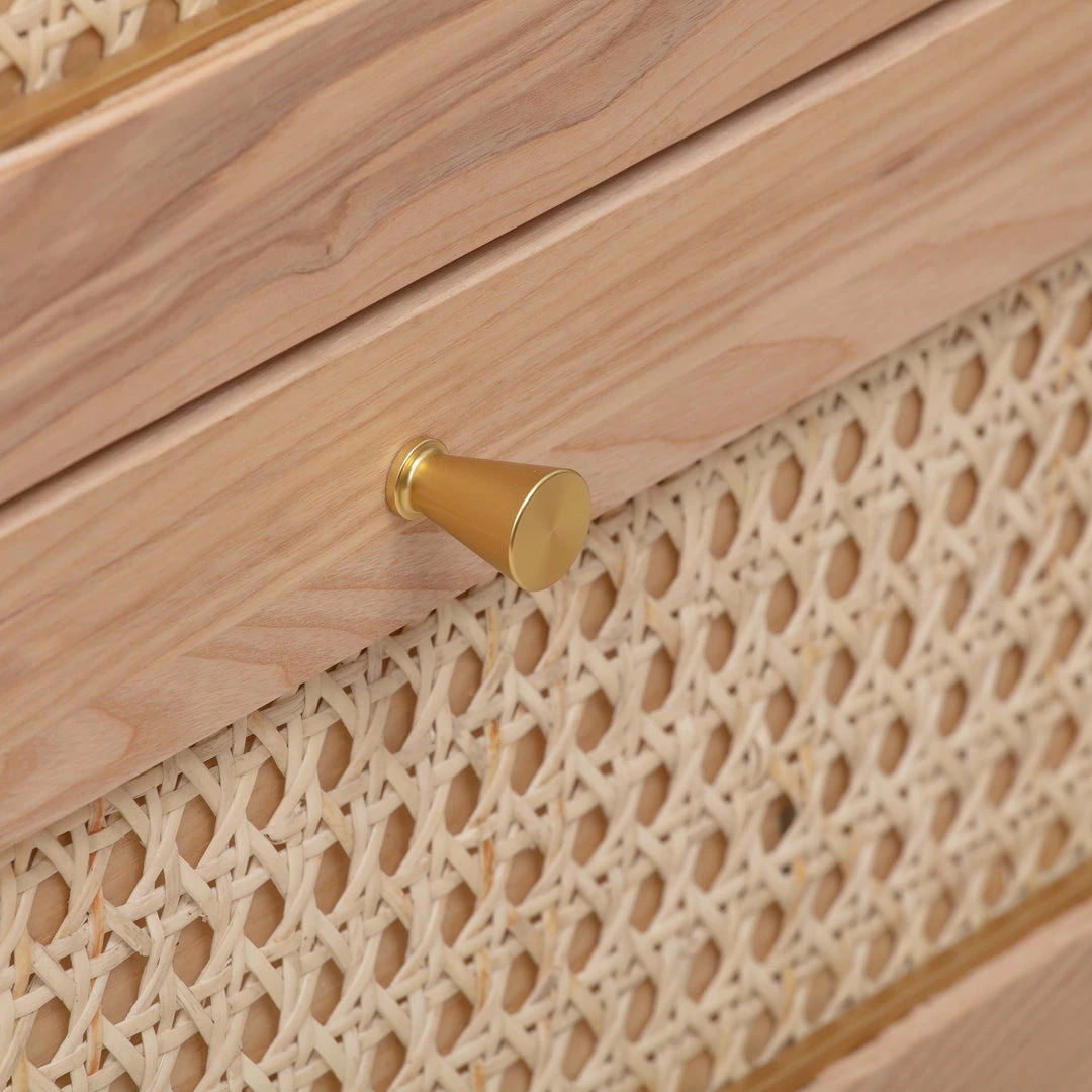 TOV Carmen Cane 6 Drawer Dresser Bedroom